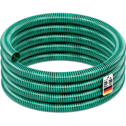 Wiltec - Tubo di aspirazione con spirale rinforzata da 25 m Ø 20 mm (3/4') precio