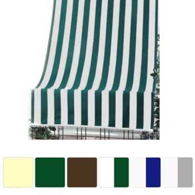 Tenda Da Sole In Tessuto Resistente Esterni Balcone Veranda Giardino 35100V Cm 140X250H Panna (35100)