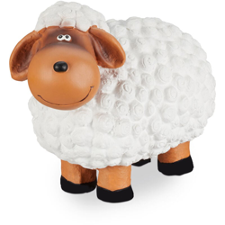 Pecorella Deco da Giardino, Resistente alle Intemperie, Dipinta a Mano, Indoor&Outdoor, in Ceramica, Bianco características