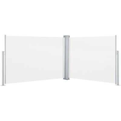 Tenda da Sole Laterale Retrattile Crema 120x1000 cm - crema - Youthup