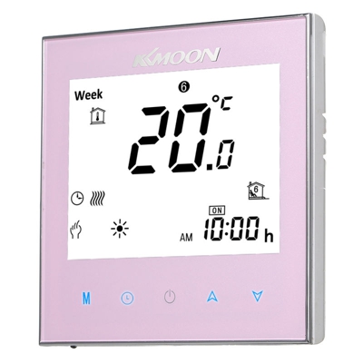 riscaldamento a pavimento termostato digitale - 16A Portata (1000 serie rosa) AC 95-240V un NTC sensore di linea di erogazione