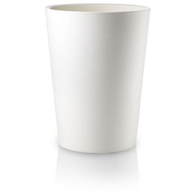Vaso tondo alto Zamora Essential vasi resina colorati da esterno e giardino per piante e fiori (vaso 50 cm - cappuccino)