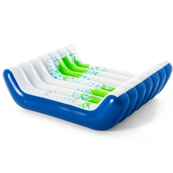 ISOLA MATERASSO DOPPIO CM 221X174 CON PORTABICCHIERI CENTRALE - Bestway en oferta