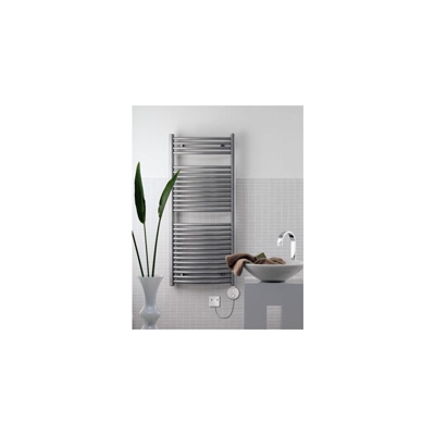 Zehnder Janda radiatore elettrico design JAE-070-070-050 / GD, radiatori da bagno: cromo - ZJ1Z0250CR00000