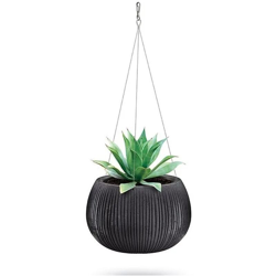Bowl BETON WS CON serbatoio in colore cemento nero 19,5 (altezza) x 29 (larghezza) x 29 (profondità) cm - Prosperplast características