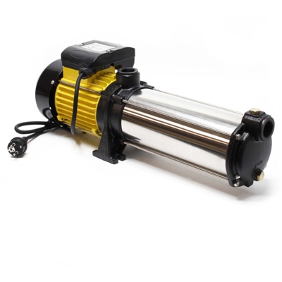 Pompa centrifuga multistadio 2200W 9000 l/h prevalenza max di 105m 2850 giri/min per impianti idrici