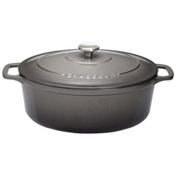 casseruola 29cm ovale nero, ghisa 5,0l precio