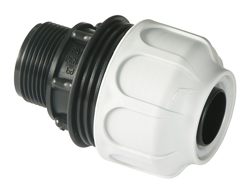 Giunto maschio diritto in pp | 1'1/2 x 50 mm en oferta