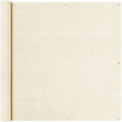 Schermo Frangivista per Balcone Crema 120x400 cm in HDPE - crema - Vidaxl precio