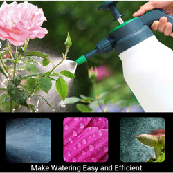Flacone spray in plastica a pressione d'aria da 1,5 litri con design a prova di perdite e tubo lungo con ugello regolabile precio