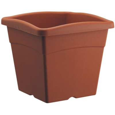 Vaso In Plastica 'Festo' Cm. 25X25X22H