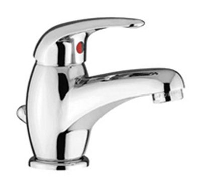 Miscelatore lavabo con scarico Pinguino ottone cromato - Paffoni