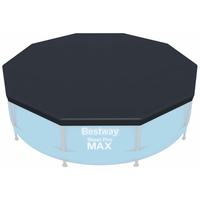 Bestway Copertura per Piscina Flowclear 305 cm - Grigio
