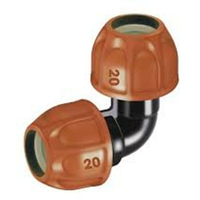 CLABER 90322 RACCORDO A GOMITO 20mm