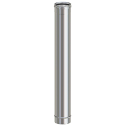 Generico - TUBO INOX AISI 304 CM.100 D. 80 X PELLET precio