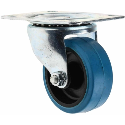 Ruota per carrelli Girevole , portata 90kg, ruota da 75mm - Rs Pro