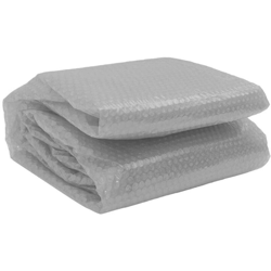 vidaXL Pellicola Galleggiante Solare PE Piscina 300 cm Grigia - Grigio precio