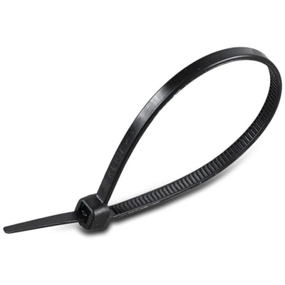 V-tac 100 fascette per cavi 3,5x150mm in nylon colore nero 11166