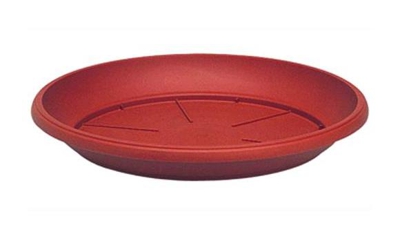 Sottovaso Tondo Giglio 331 Colore Terra P/Vasi Dia.Cm. 25