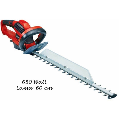 Bricoshop24 - Einhell Tagliasiepi Motore Elettrico 650 w Lama 60cm Professionale Tosasiepi