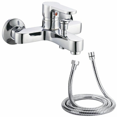 Gruppo vasca rubinetto miscelatore morinimix monocomando cromato lucido