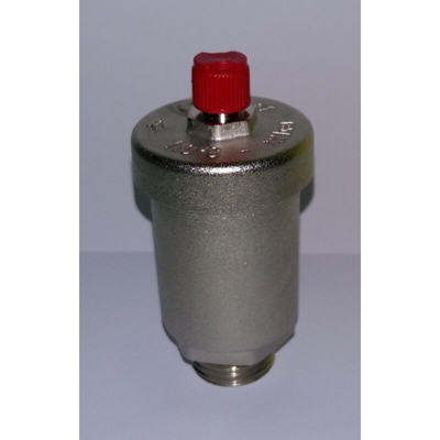 Valvola di sfiato automatica per aria 1/2 ' in ottone 110° 12bar - Comisa