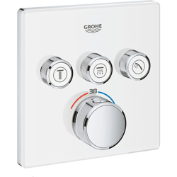 Grohe Grohtherm SmartControl termostato Grohe Grohtherm SmartControl con tre valvole d'intercettazione, parete rosa chiaro di luna bianca - 29157LS0 en oferta