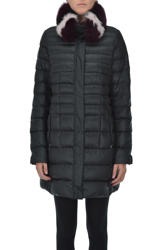 Quilted down jacket en oferta
