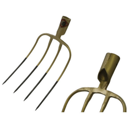 EAC - Forche A 4 Denti In Acciaio Forgiato 790Gr. 30Cm. Senza Manico -91110 en oferta