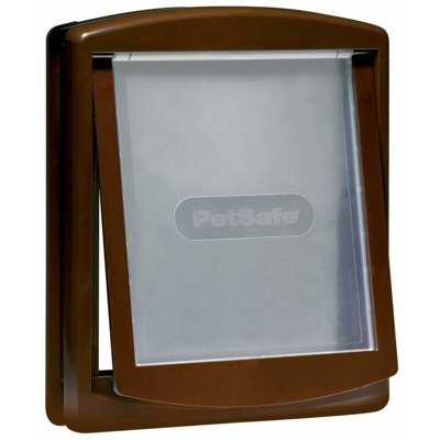 Porta per Animali a 2 Direzioni 775 Grande 35,6x30,5 cm Marrone 5024 - Marrone - Petsafe
