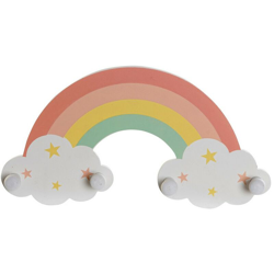 Appendiabiti da parete Legno MDF (30 x 30 x 17 cm) - Dkd Home Decor en oferta