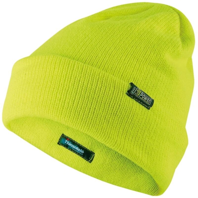 Berretto invernale One Taglia Unica Colore Giallo Fluo - U-power
