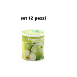 Set 12 Deodoranti Barattolo Profumo Ambiente Assorbi Odori Fragranza Mela características