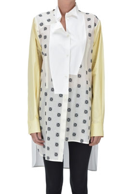 Oversized asymmetric shirt