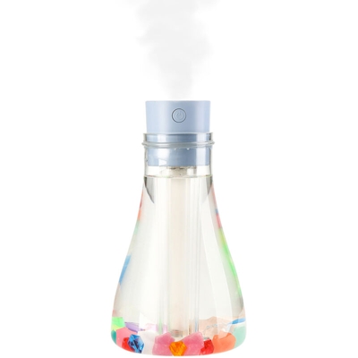 Blu JSQ004 Wishing bottiglia casa ufficio per auto USB umidificatore 500ml