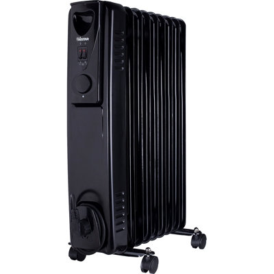 Radiatore a olio 9 Elementi 2000W Nero