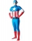 Costume seconda pelle Capitan America™ adulto
