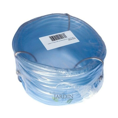 Suinga - Tubo di vetro flessibile in PVC 8 ??x 14 mm. Bobina da 25 metri