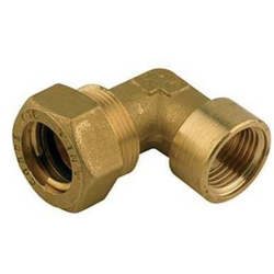 Angolo femmina 1/2' X 12 a compressione con tenuta O-Ring General Fittings precio