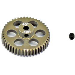 Pignone motore Tipo di modulo: 48 DP Ø foro: 3.175 mm Numero di denti: 46 - Arrowmax en oferta