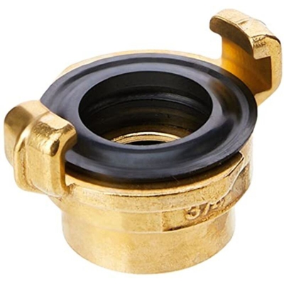 GARDENA 07108-20 Ottone Elemento filettato con incastro a denti Innesto a denti, 24,2 mm (3/4) FI