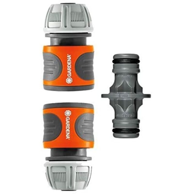 Kit di irrigazione 13 mm 1/2' e 15 mm 5/8' - 2 attacchi - 1 attacco GARDENA - 18283-20
