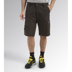 Bermuda Cotone Nero Abete Wonder Ii Tessuto Estivo Taglia Xxl - Diadora precio
