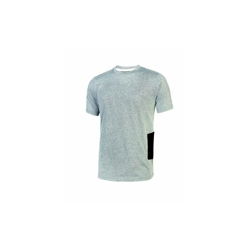 T-Shirt manica corta ROAD grey silver (S) - U Power precio