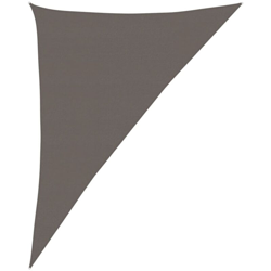 vidaXL Vela Parasole 160 g/m² Antracite 4x5x6,8 m in HDPE - Antracite precio