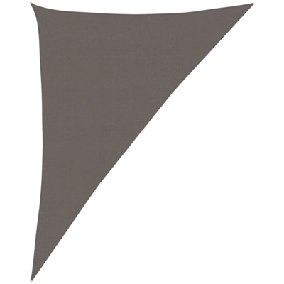 vidaXL Vela Parasole 160 g/m² Antracite 4x5x6,8 m in HDPE - Antracite