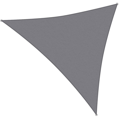Pro Garden - ProGarden Vela Parasole 3x3x3 m Grigio a Triangolo - Grigio
