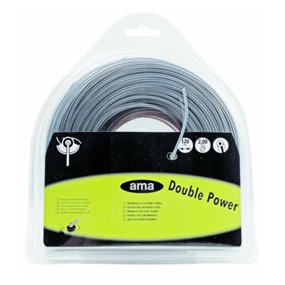 Lem Select - Filo di nylon a sezione tonda 'Double Power' ø 2,4 mmx83 mt