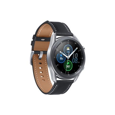Galaxy Watch3 45mm Display 1.4'' 8GB Wi-Fi - 4G / NFC per Fitness con Pedometro e Cardiofrequenzimetro Argento