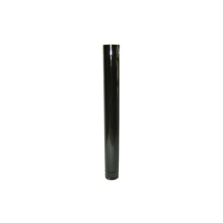 Tubo per fornello di colore nero vetrificato 110 mm. características